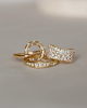 Gold Round Ring