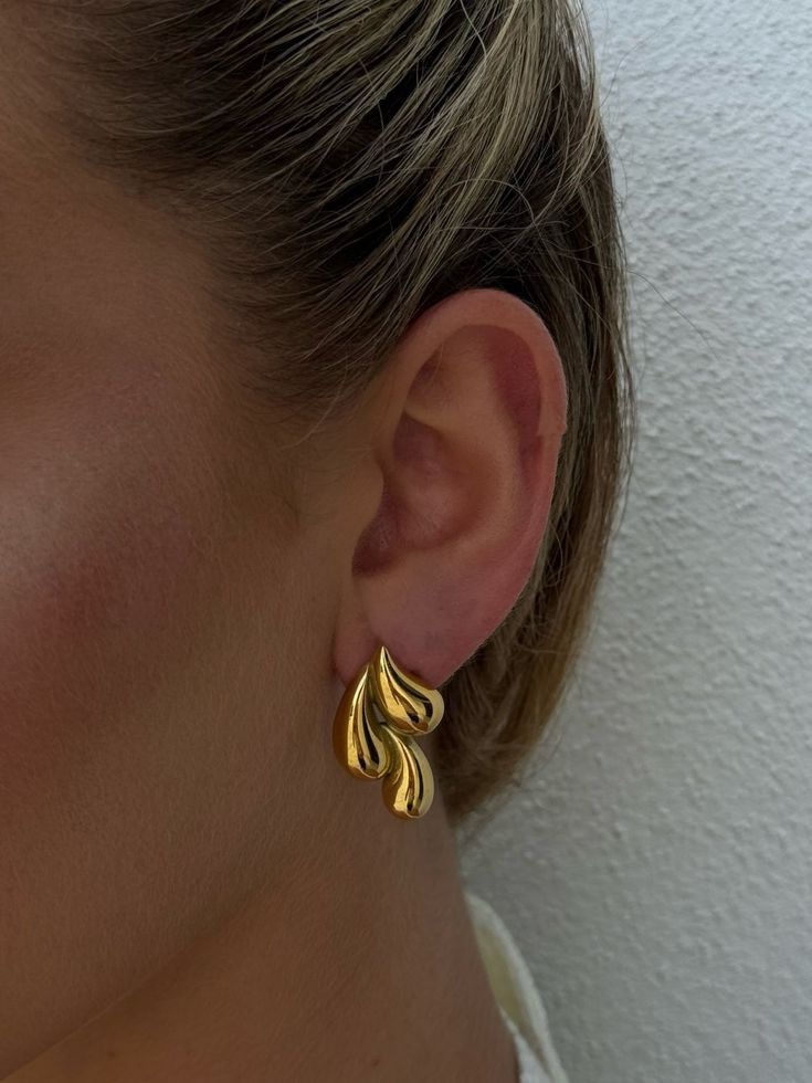 Gold Drop Earrings